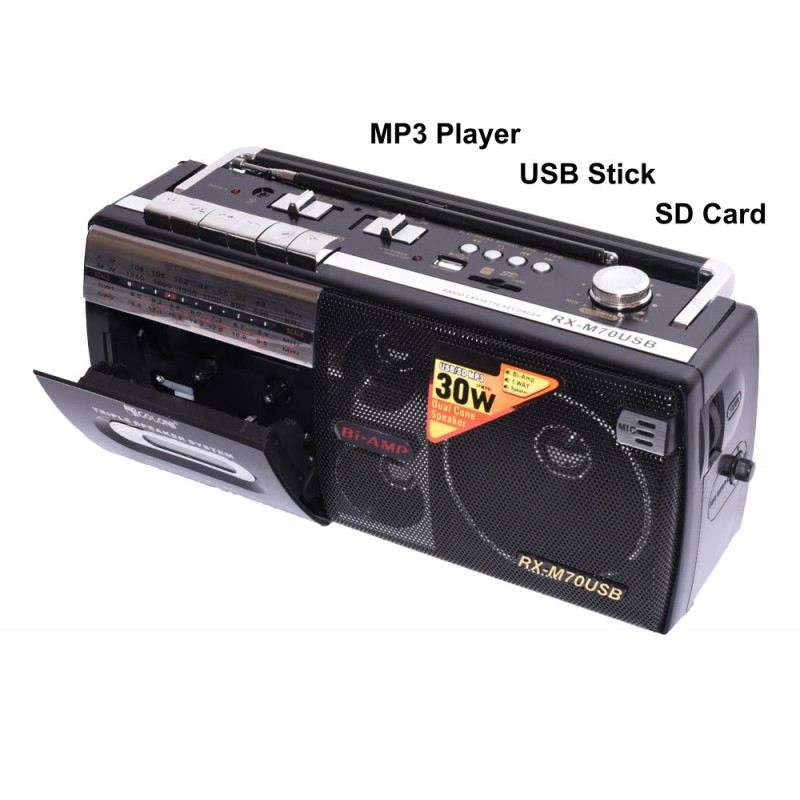 Minister Elastic Forge Radio Casetofon RX-M70 USB Player