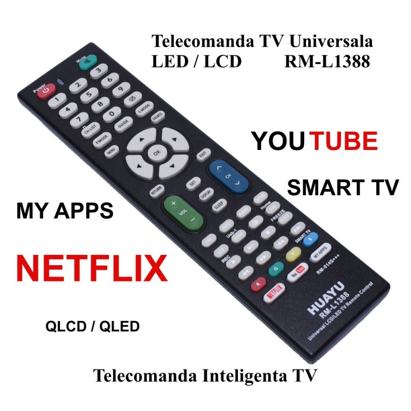 disloyalty mouse warrant Telecomanda Universala TV/LCD/LED RM-L1388