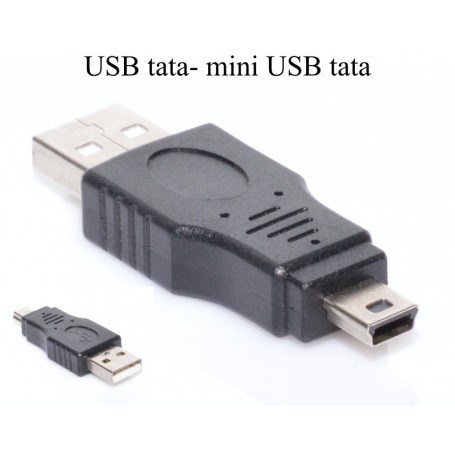 Duplicate teach Imperative Adaptor Mini USB tata la USB tata