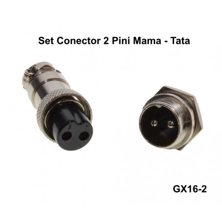 Absolutely cowboy information Set Conector Tip Aviator 2 Pini